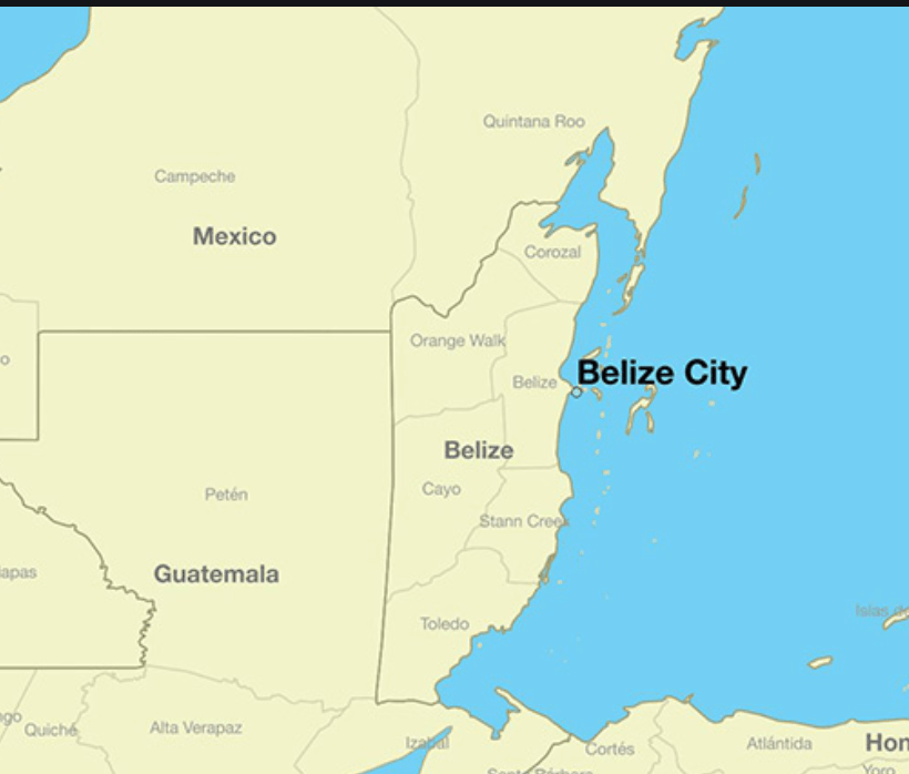Belize Map